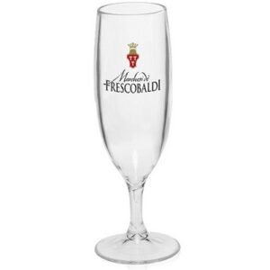 6.7 Oz. Plastic Champagne Flute Glasses