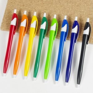 Promotional Plastic Ballpoint Pen Press Ballpoint Pen with Custom Logo